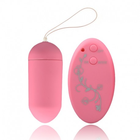 Bullet com Controle Wireless Floral 20 Vibrações - VipMix