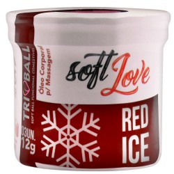 Red Ice Triball Soft Ball Funcional 3un - Soft Love