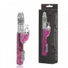 Vibrador Rotativo Vai e Vem com Estimulador Clitoriano Borboleta e 36 Modos de Vibração - VIPMIX