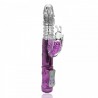 Vibrador Rotativo Vai e Vem com Estimulador Clitoriano Borboleta e 36 Modos de Vibração - VIPMIX