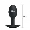 Plug Anal com Peso e Base para Apoio - PRETTY LOVE SPECIAL ANAL STIMULATION - VipMix