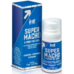 Super Macho O Poder Do Azul Gel Masculino 17ml - Intt