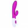 Vibrador Ponto G com Estimulador Clitoriano e 30 Modos de Vibração - PRETTY LOVE ALVIS - VipMix