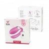 Vibrador para casais com controle wireless, recarregável - VipMix