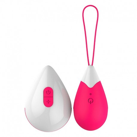 Bullet Massageador com controle sem fio, recarregável USB, com 10 vibrações - Green Baby - Importado