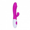 Vibrador com Estimulador Clitoriano e 30 Modos de Vibração - PRETTY LOVE SNAPPY - VipMix