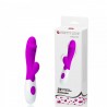 Vibrador com Estimulador Clitoriano e 30 Modos de Vibração - PRETTY LOVE SNAPPY - VipMix