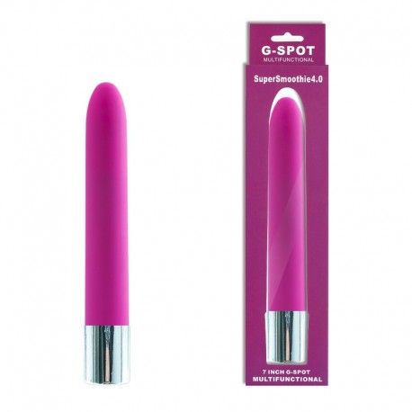 Vibrador Personal 17 cm, 10 Vibrações e Textura Aveludada - VipMix