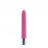 Vibrador Personal 17 cm, 10 Vibrações e Textura Aveludada - VipMix