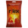 Preservativo Lubrificado Hot 3 Unidades - Rilex