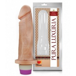 Prótese Com Vibrador Realístico 18 x 4,5 cm - Sexy Fantasxy