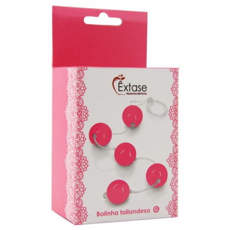 BOLINHA TAILANDESA GRANDE 2,5CM 05 UNIDADES - ÊXTASE