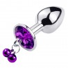 Plug Anal Metal Pingente Grande - Vibe Toys