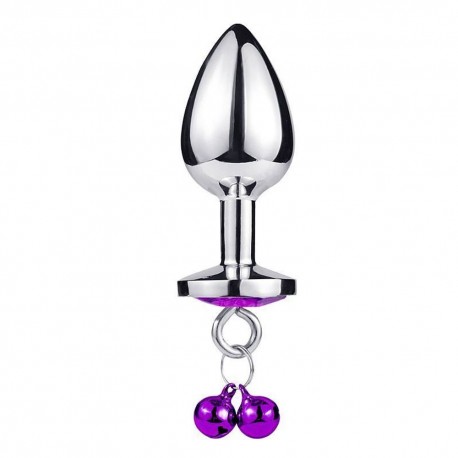 Plug Anal Metal Pingente Grande - Vibe Toys