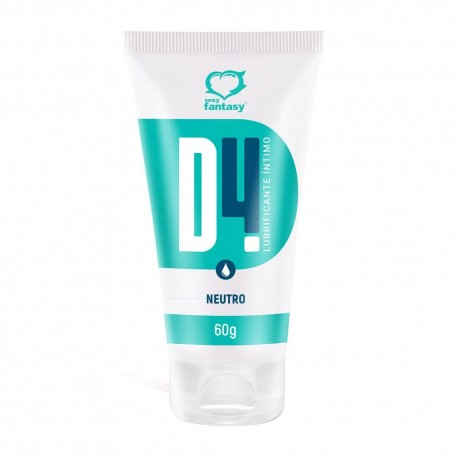 D4 Lubrificante Íntimo Neutro 60G - Sexy Fantasy