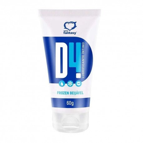 D4 Frozen Lubrificante Beijável 60G - Sexy Fantasy