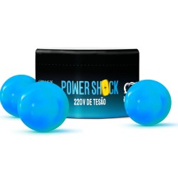 Power Shock 220V De Tesão Cápsula Eletrizante 3 Unidades - Sexy Fantasy