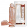 Pêniis Realístico Com Ventosa E Escroto Largo 20X4,7Cm - Sexy Fantasy