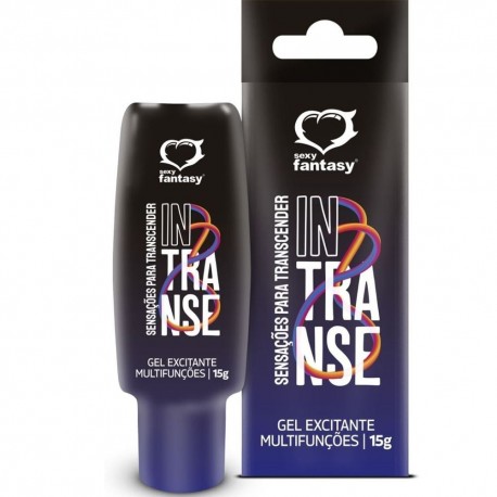 Intranse Gel Excitante Multifunções 15G - Sexy Fantasy