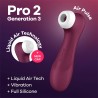Satisfyer Pro 2 - 3 Generation Connect App Liquid Air Tech Vibração Silicone - Importado