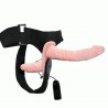 Cinta Peniana com Plug Vaginal e Vibração Multivelocidade - ULTRA PASSIONATE HARNESS - Importado