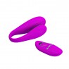 Vibrador de Luxo para Casais com 12 modos de vibração e com controle remoto - Importado