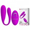 Vibrador de Luxo para Casais com 12 modos de vibração e com controle remoto - Importado