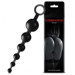 Plug Submission 06 Esferas Preto - Sexy Fantasy