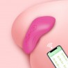 Estimulador de clitóris com formato ergonomico que se adapta a uma calcinha, possui 10 modos intensos de vibração - YOUVIBE