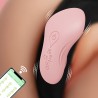 Estimulador de clitóris com formato ergonomico que se adapta a uma calcinha, possui 10 modos intensos de vibração - YOUVIBE