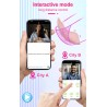 Estimulador de clitóris com formato ergonomico que se adapta a uma calcinha, possui 10 modos intensos de vibração - YOUVIBE