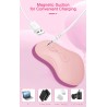 Estimulador de clitóris com formato ergonomico que se adapta a uma calcinha, possui 10 modos intensos de vibração - YOUVIBE