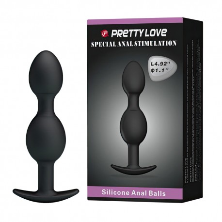 Plug Anal, com vibrador - VSCN VELTY