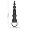 Plug Anal em Silicone Escalonado com 10 Modos de Vibração - YOUVIBE