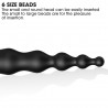 Plug Anal em Silicone Escalonado com 10 Modos de Vibração - YOUVIBE