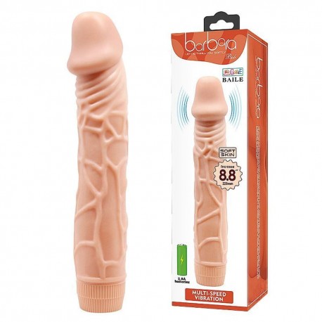 Prótese Realística Bob 8.8 Com Vibro Em Silicone 22,5 X 4,5Cm - Vibe Toys