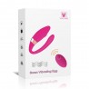 Vibrador de luxo para casais com pontas duplas e hastes flexisiveis - YOUVIBE