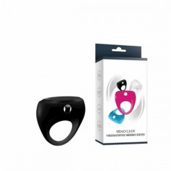 Anel peniano vibratório Miao Lian À PROVA D' ÁGUA EM SILICONE - Importado