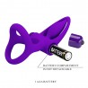 Anel Peniano Duplo com Estimulador Clitoriano - PRETTY LOVE