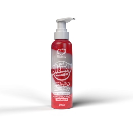 Blendy Gel Aromatizante Morango com Chantilly 200g - Sexy Fantasy